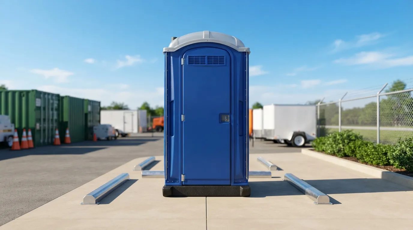 Portable toilet units ready for delivery in Olympia, WA